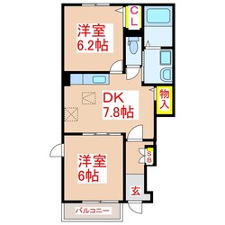 レジェンドＮａｇａｔａの物件間取画像